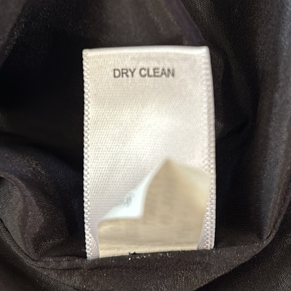 Banana Republic Black Wool Stretch Dress Sz 4P - Picture 8 of 9